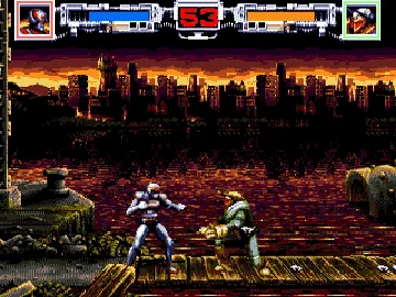 VR Troopers (USA, Europe) screen shot game playing